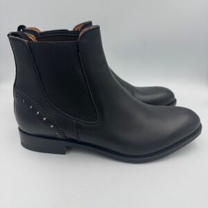 Ariat Two24 Black Leather Chelsea Ankle Boots 10018461 9.5 Western Casual‎